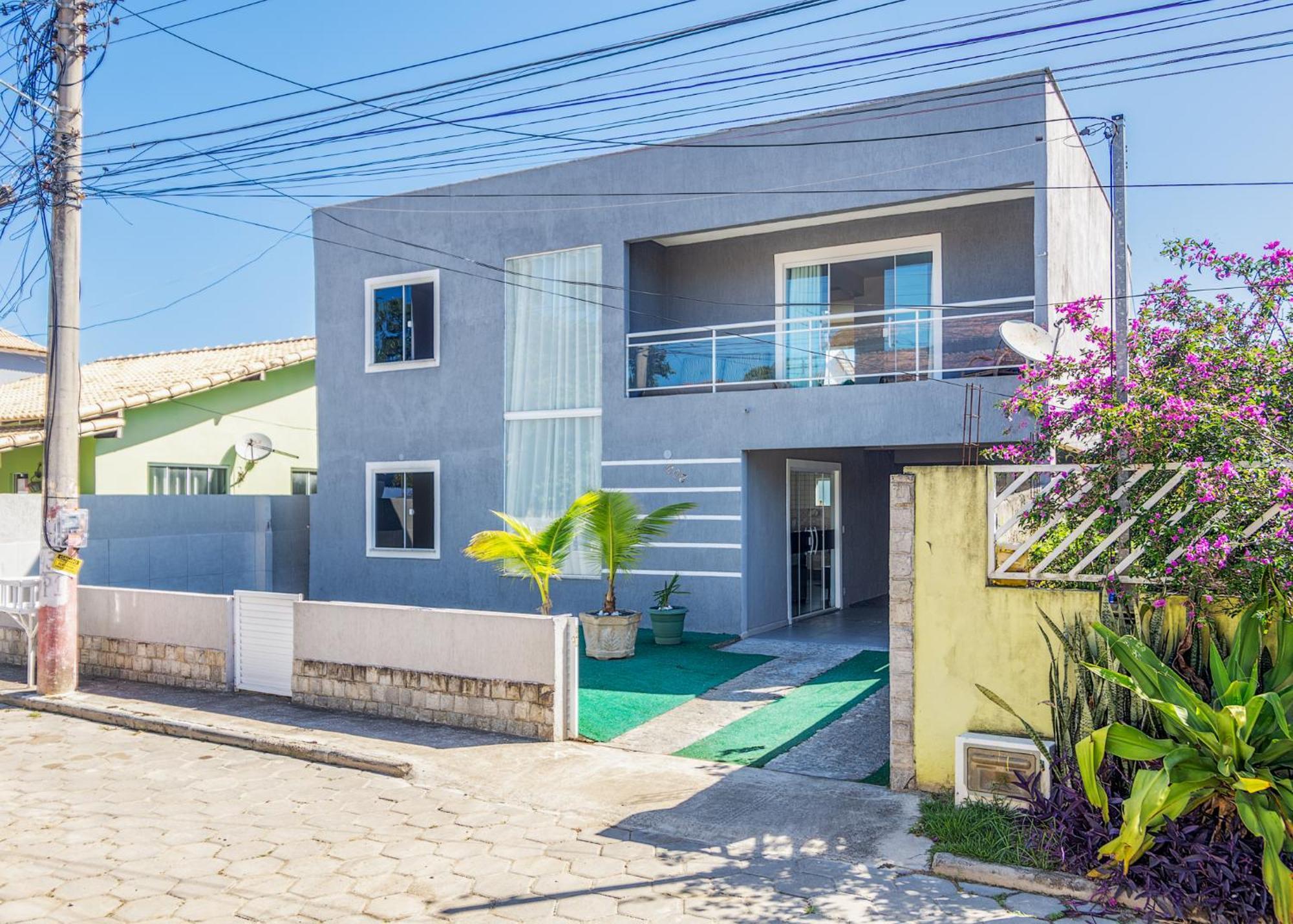 Refugio Tropical Casa De Praia Com Piscina Aquecida E 4 Suites E Garagem 3 Carros, 800 Mtrs Da Praia Internet 700 Mbps, Condominio Privado Com Pista De Skate , Quadra De Futevolei , Campos E Quadras De Futebol! Cabo Frio Kültér fotó