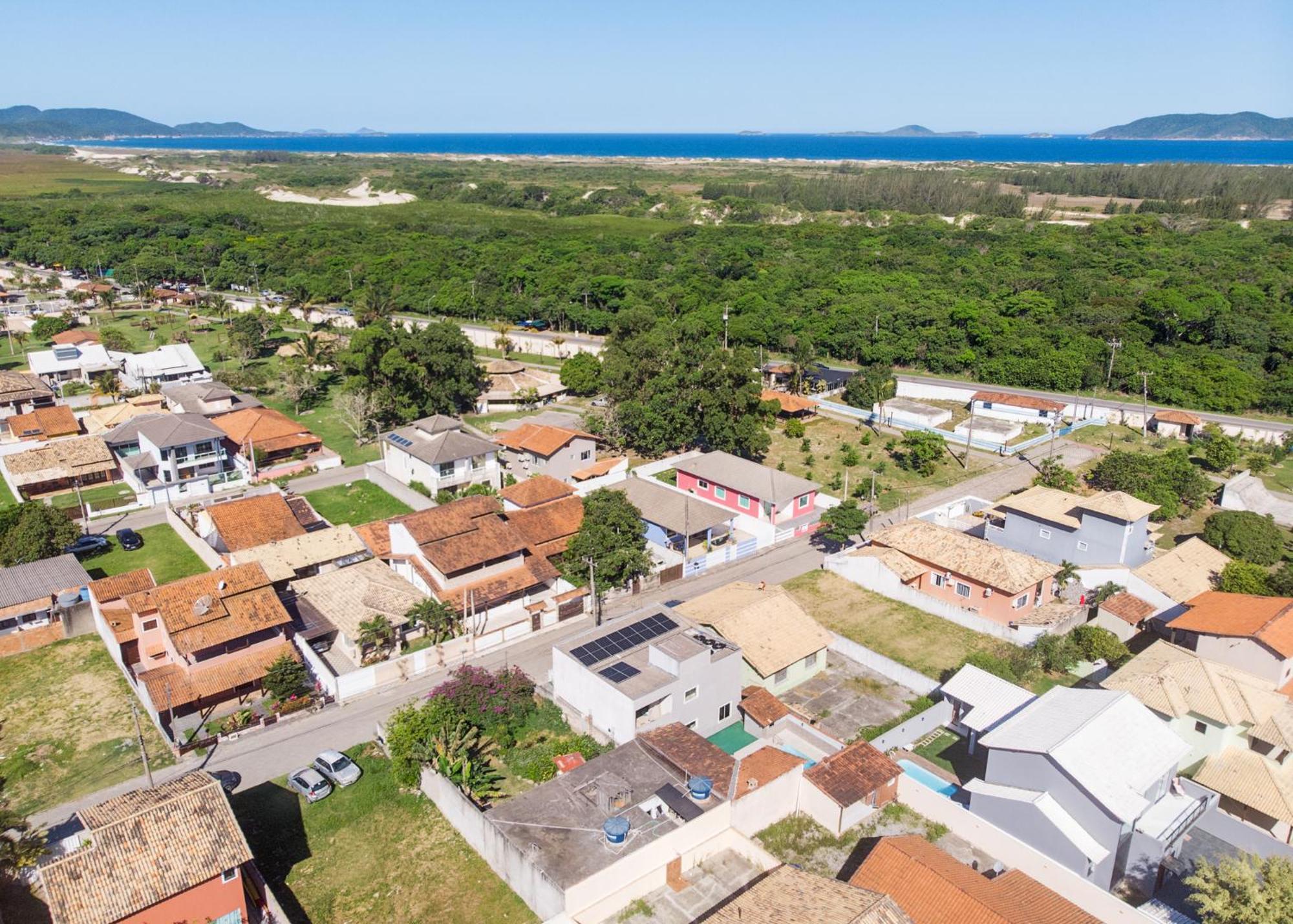 Refugio Tropical Casa De Praia Com Piscina Aquecida E 4 Suites E Garagem 3 Carros, 800 Mtrs Da Praia Internet 700 Mbps, Condominio Privado Com Pista De Skate , Quadra De Futevolei , Campos E Quadras De Futebol! Cabo Frio Kültér fotó